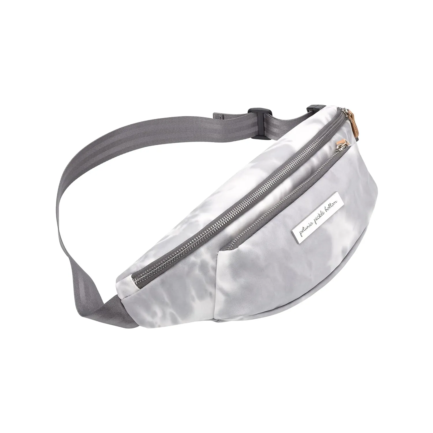 Petunia Pickle Bottom All Around Belt Bag - Everywhere Belt Bag for Parents - Better Than a Fanny Pack Belt Bag - Water Resistant and Easy-to-Clean Belt Bag for On-The-Go Moms and Dads - Smoked Swirl