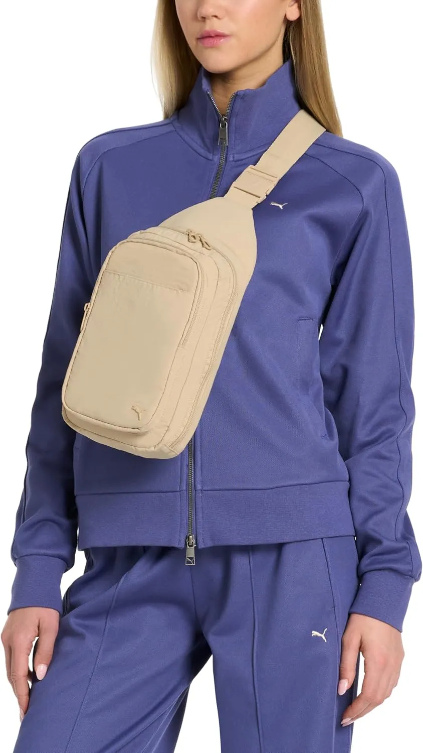 PUMA Women's Doer Sling Backpack, New Navy, Small