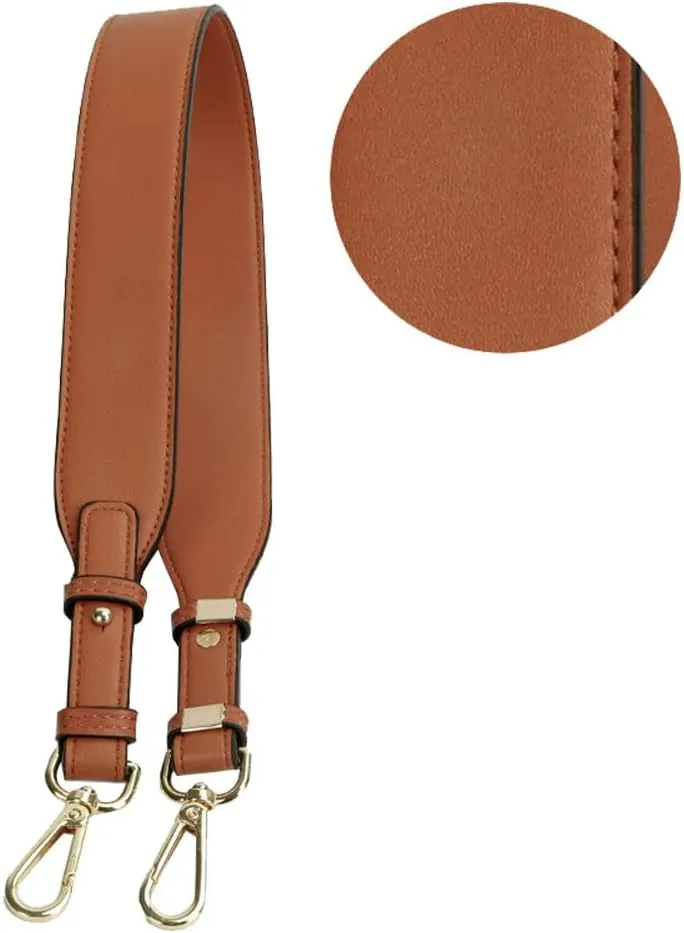 Purse Strap Adjustable Bag Strap Crossbody Straps for Purses Gold Clasps Bag Straps Replacement Crossbody Purse Straps for Handbags Tan