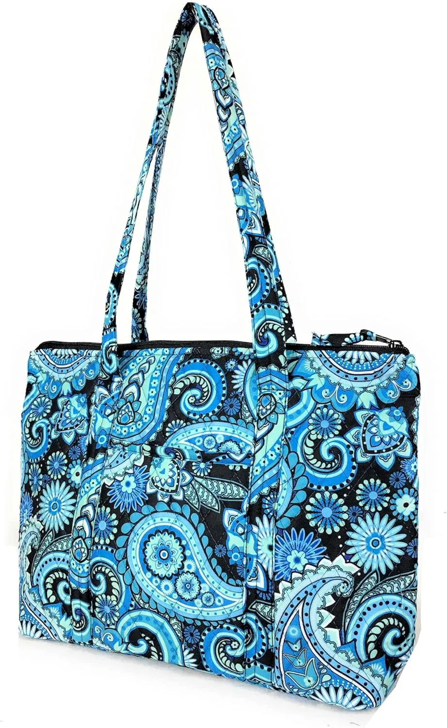 Quilted Shoulder Tote Bag Handbag