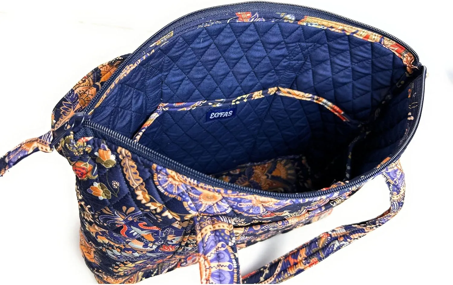 Quilted Shoulder Tote Bag Handbag