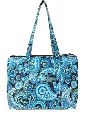 Quilted Shoulder Tote Bag Handbag