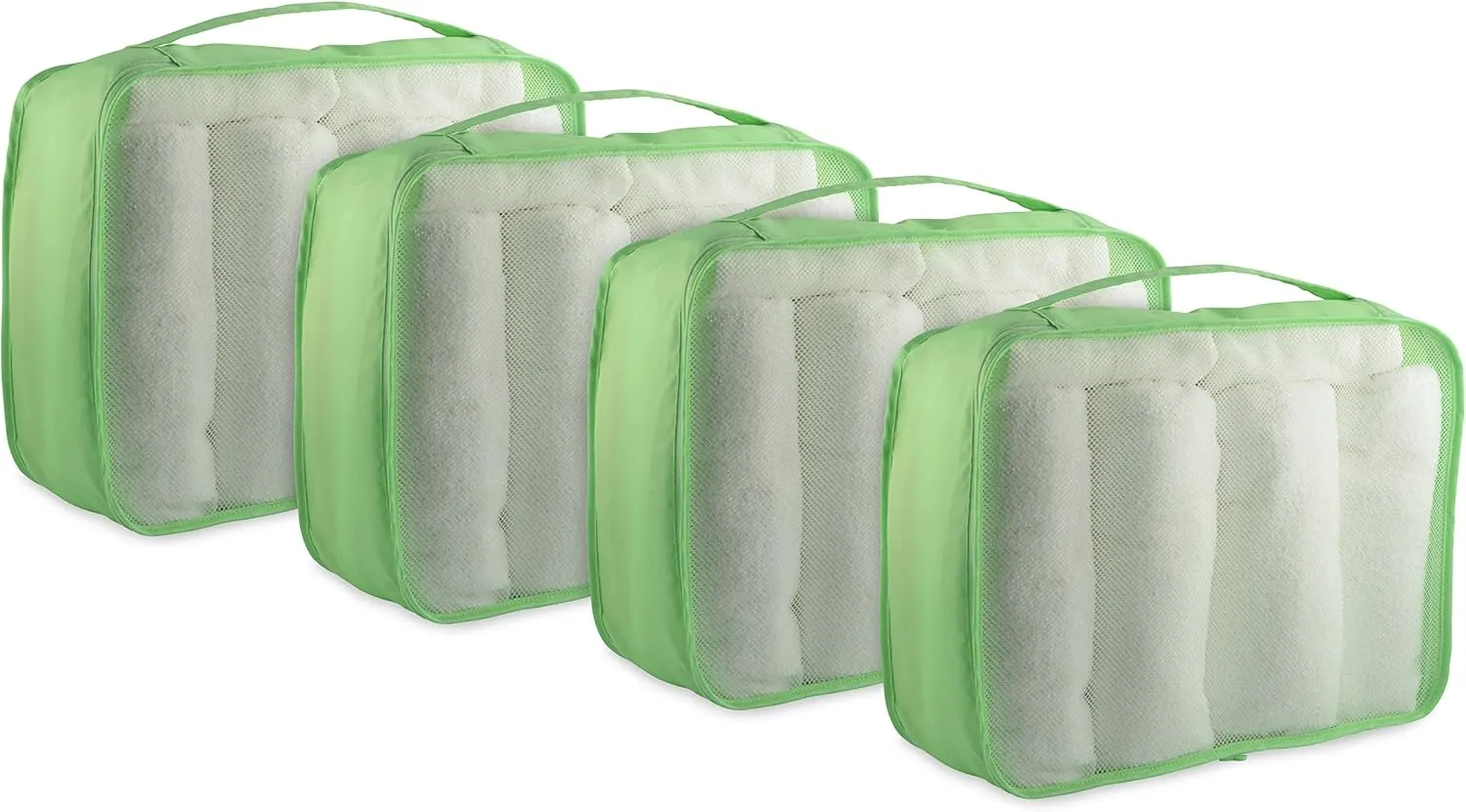 Rolling Nomad Multi-Purpose Packing Cubes, Travel Accesories, Essentials, Organizers, Lightweight, Breathable, Expandable Mesh, Sheet Compression Bags