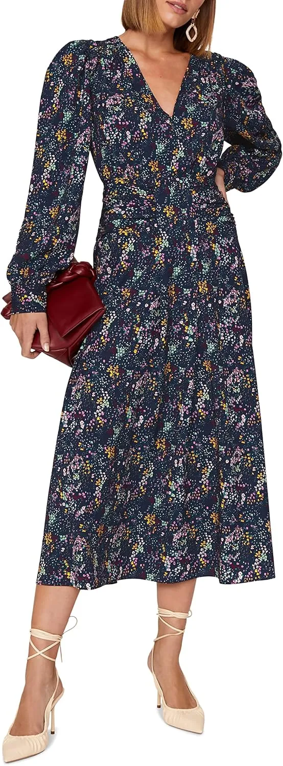 RTR Design Collective Blue Floral Dress