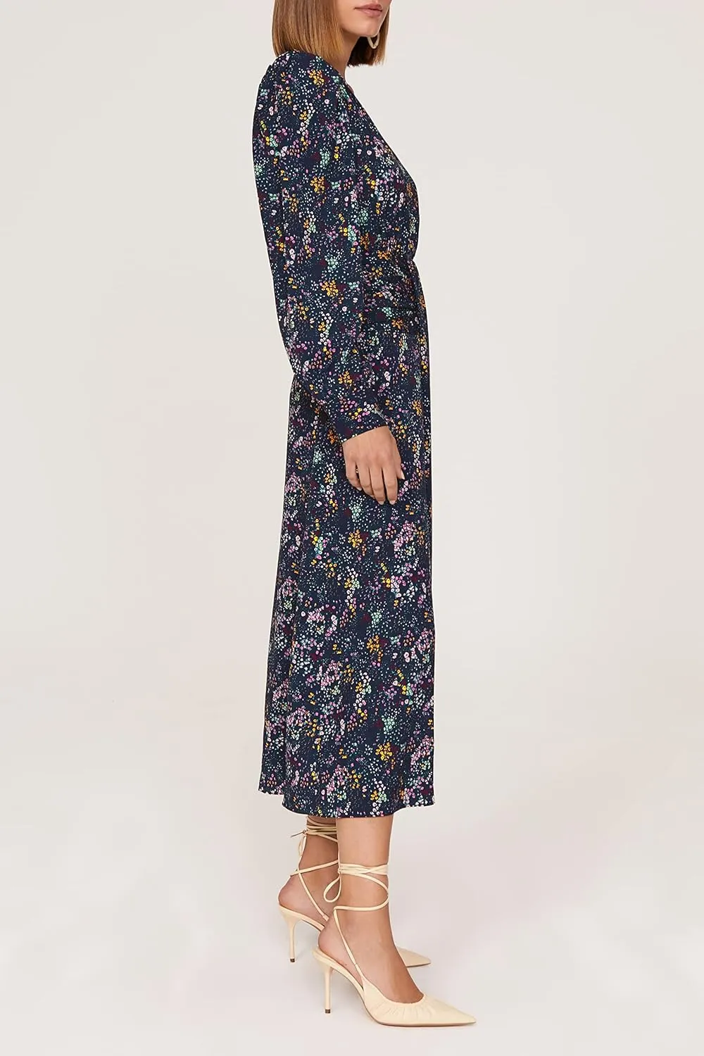 RTR Design Collective Blue Floral Dress