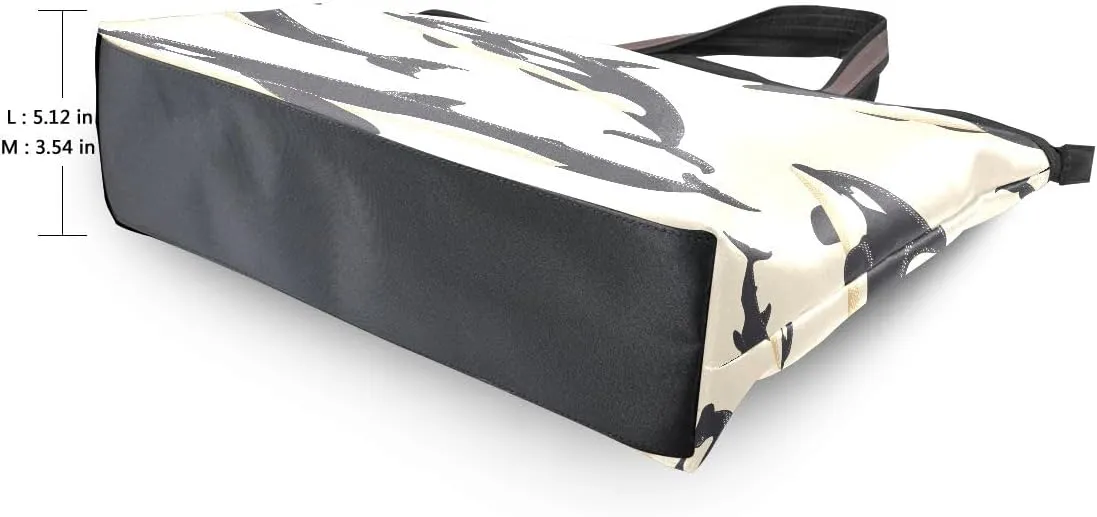 senya Fierce Whale Shoulder Bags Large Handle Ladies Handbag