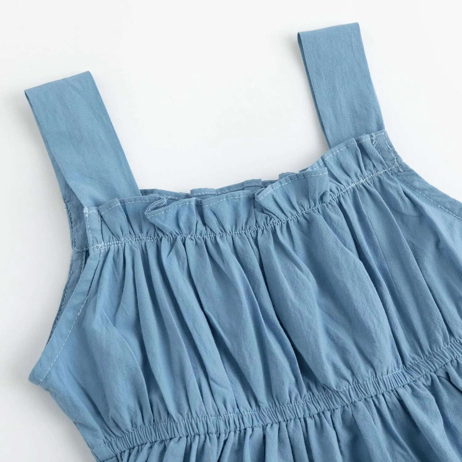Simplee kids Spaghetti Strap Dress for Toddler Girl Summer Dress for Kids Floral Sleeveless Dress 2-9 Years
