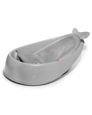 Skip Hop Infant Bath Tub 3-Stage Grow With Baby Smart Sling MOBY Bathtub Grey Age 0 