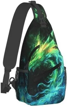 Sling Backpack Crossbody Shoulder Bag For Women Men Sling Bag Purse Travel Hiking Chest Bag Daypack Unisex