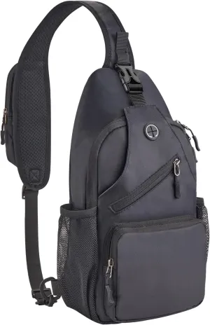 Sling Bag for men Crossbody Shoulder Backpack Chest Bag Travel Hiking Daypack