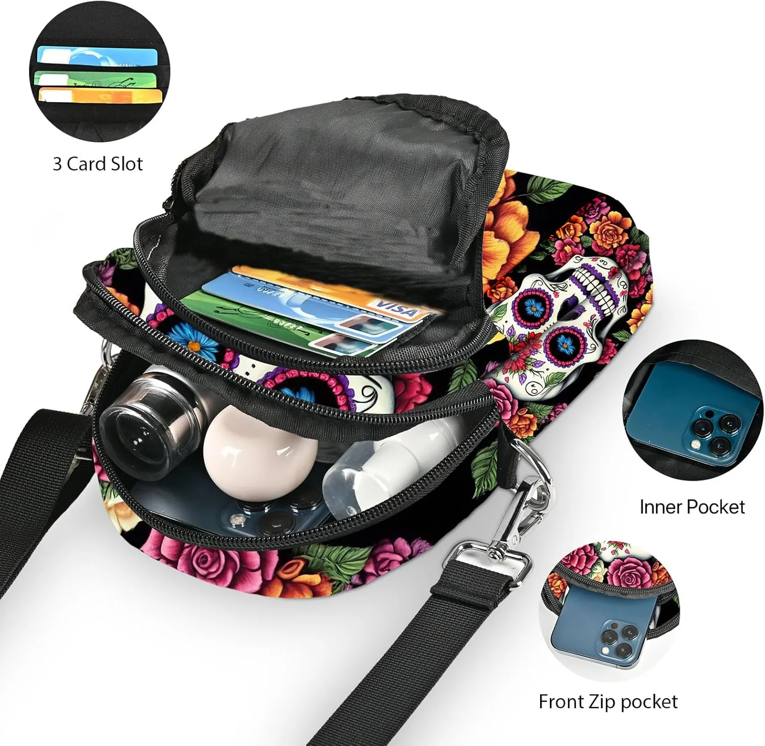 Small Cell Phone Purse for Women Crossbody Bag with Adjustable Strap Shoulder Purses Wallet Bags