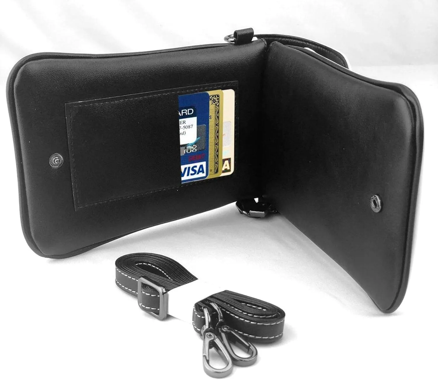 Small Crossbody Bags for Women,Leather Shoulder Bag for Cell Phone Purse with Strap and Polka Dot Printed