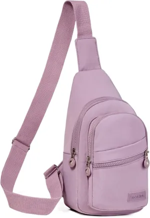 Small Sling Backpack Crossbody Sling Bag, Chest Bag Daypack Fanny Pack Cross Body Bag for Outdoors Hiking Traveling