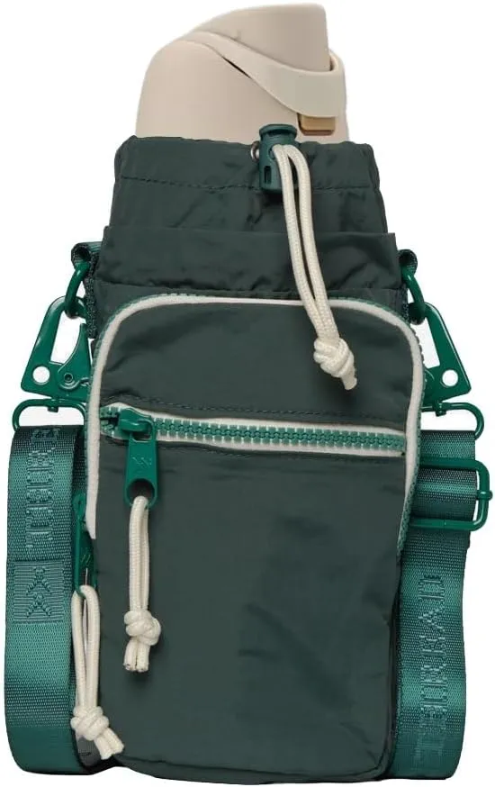 Thread Wallets Aqua Sling - Carry Your Water Bottle with Pockets for Cash, Phone, and Keys
