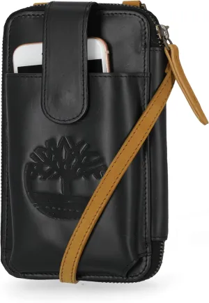Timberland Women's RFID Leather Phone Crossbody Wallet Bag