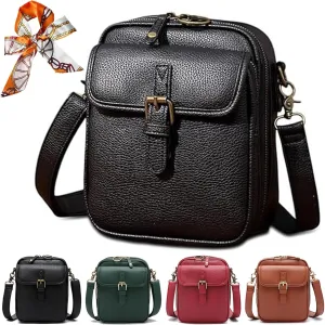 Tojoyride Crossbody Bag, Urvashi Crossbody Bag with 10 Card Slots, Vintage Anti Theft Crossbody Purse with Built in Wallet
