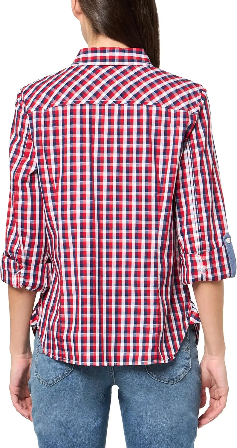 Tommy Hilfiger Women's Floral Pin Tuck Blouse