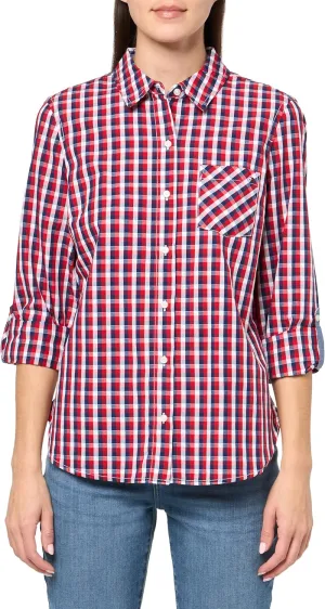 Tommy Hilfiger Women's Floral Pin Tuck Blouse