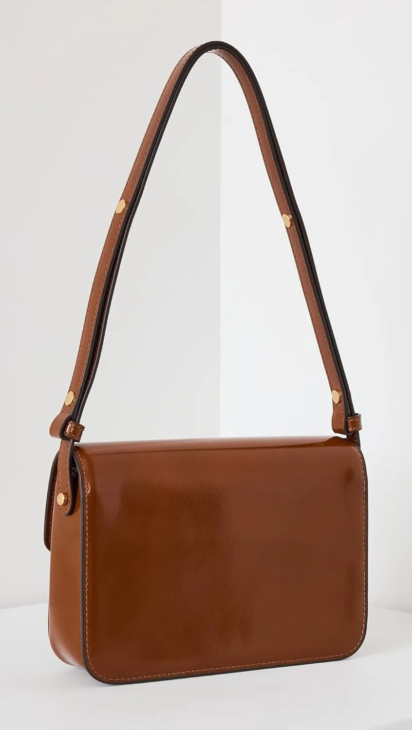 Tory Burch Women's Robinson Spazzolato Convertible Shoulder Bag