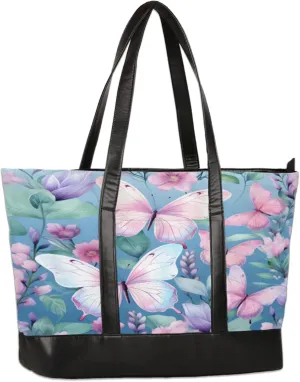 Tote Bag for Women with Zipper, Laptop Tote Bags Laptop Sleeve Case Shoulder Bag Messenger Bags