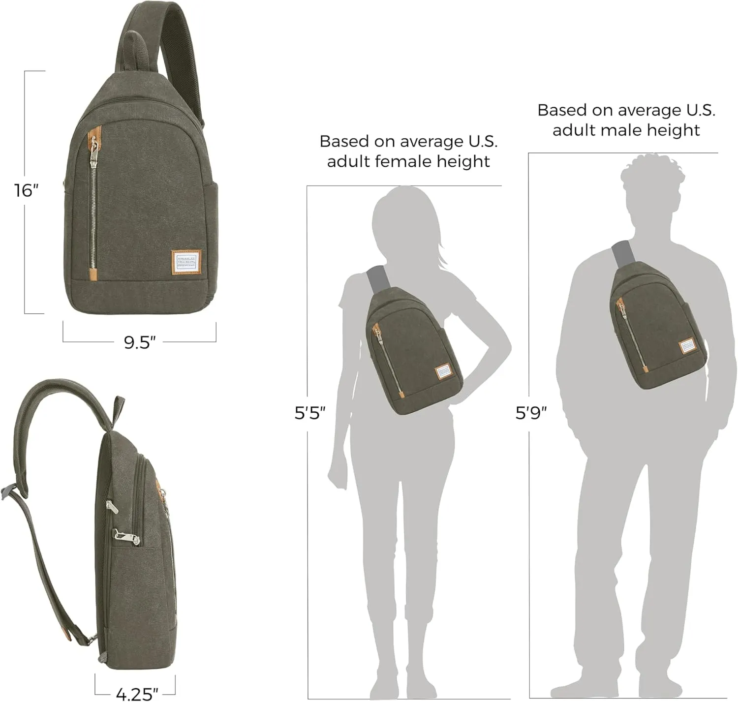Travelon Anti-Theft Heritage Sling
