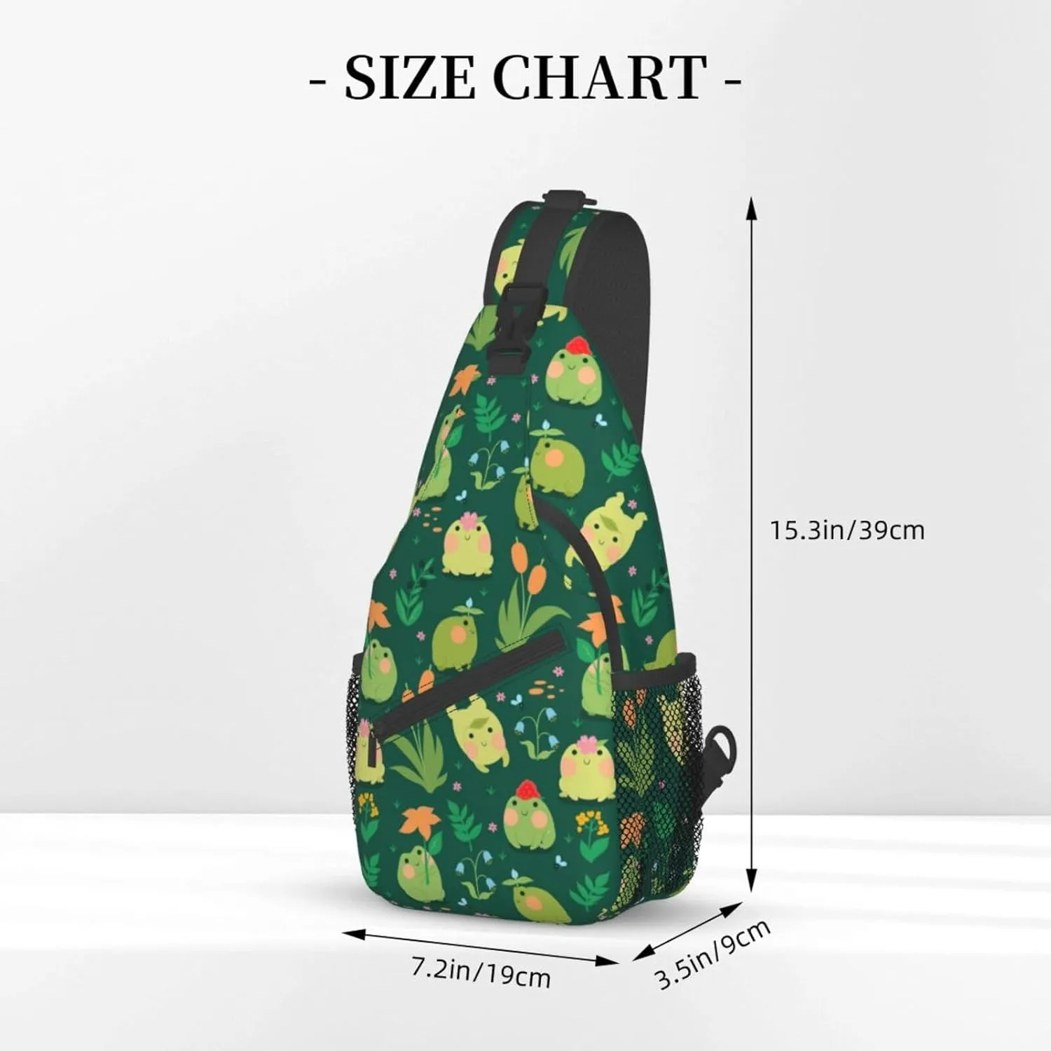 Unisex Sling Bag Crossbody Backpack for Men Women Casual Chest Sling Bag Shoulder Backpack Travel Hiking Daypack