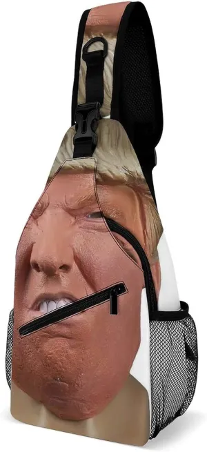 US Presidential Officials Sling Bag for Men Women Crossbody Shoulder Backpack Chest Bag Travel Hiking Daypack