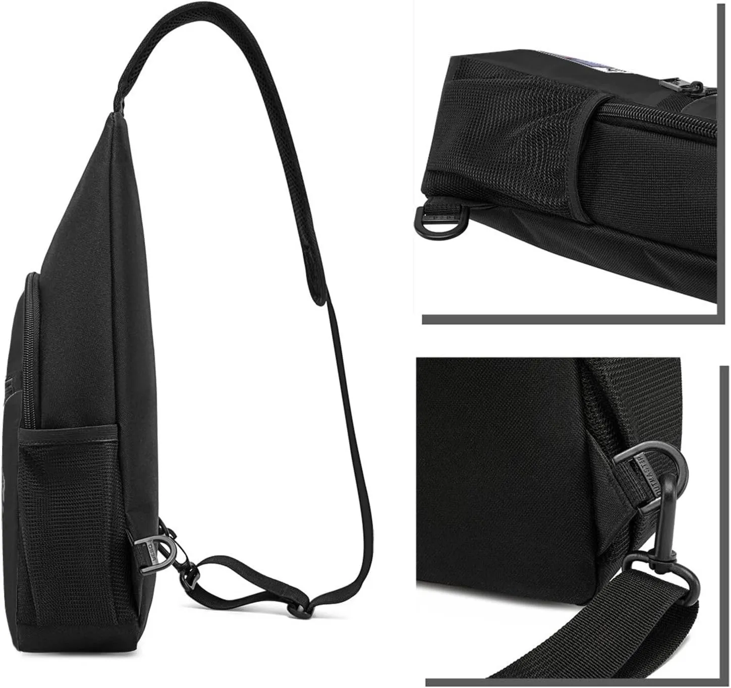 USS Midway CV-41 Sling Bag Crossbody Backpack Shoulder Casual Daypack Bags for Men