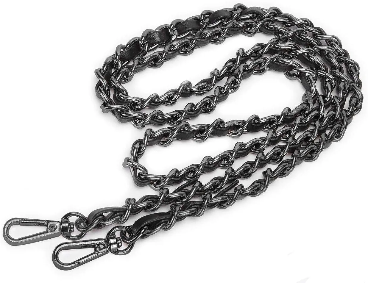 VanEnjoy Purse Chain Strap with Tassel - Microfiber Leather - Replacement for Shoulder Straps for Handbag -47”