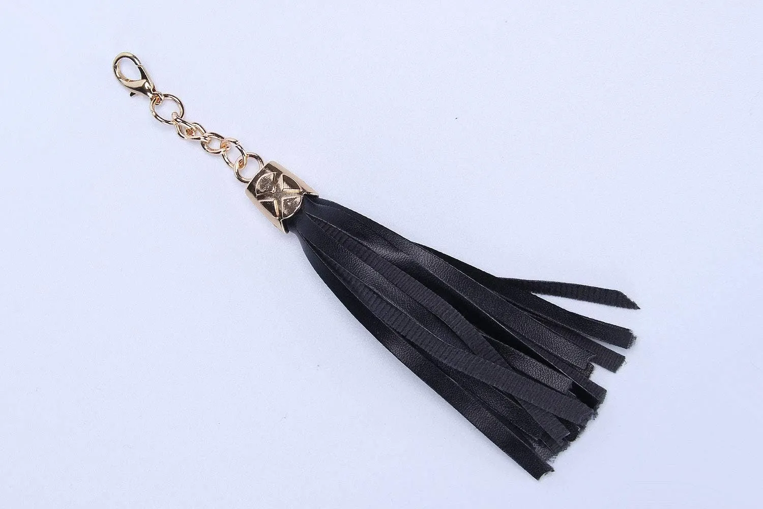 VanEnjoy Purse Chain Strap with Tassel - Microfiber Leather - Replacement for Shoulder Straps for Handbag -47”