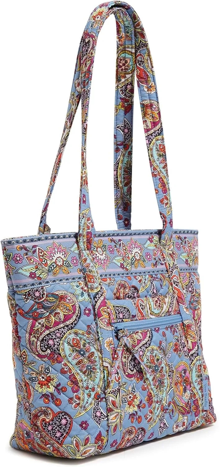 Vera Bradley Women's Cotton Small Vera Tote Bag