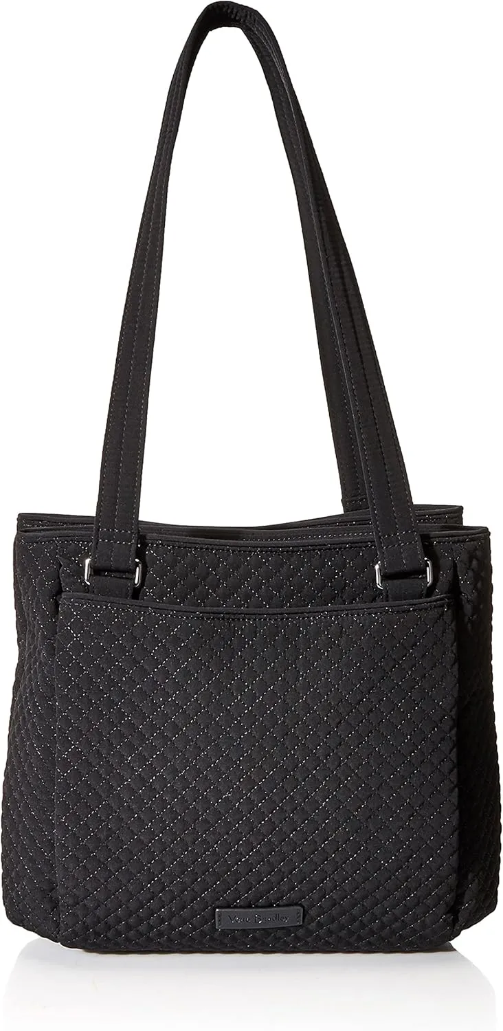 Vera Bradley Women's Microfiber Multi-Compartment Shoulder Satchel Purse