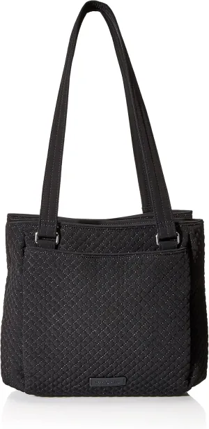 Vera Bradley Women's Microfiber Multi-Compartment Shoulder Satchel Purse