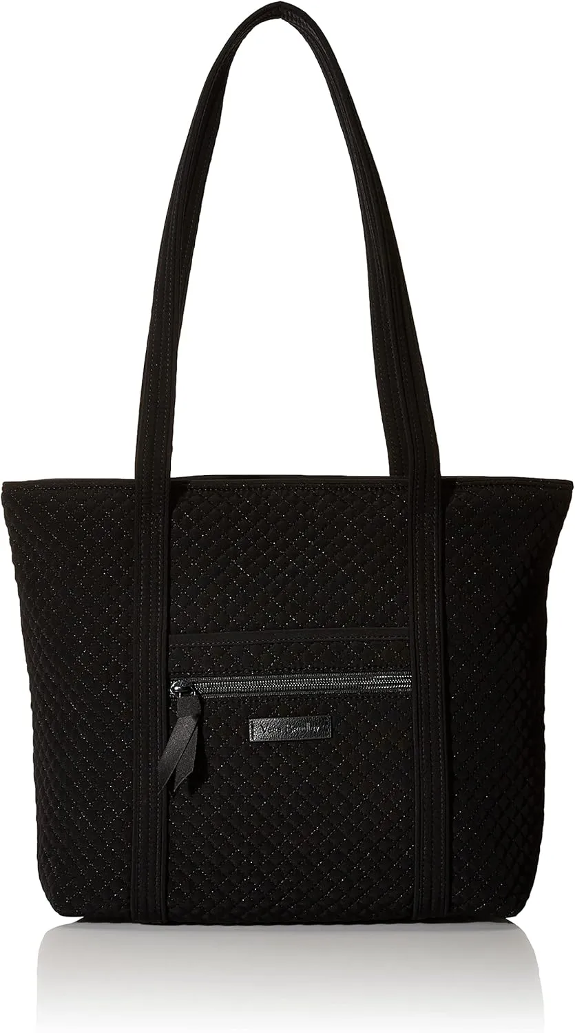 Vera Bradley Women's Microfiber Small Vera Tote Bag