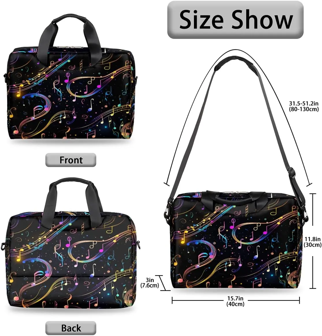 Vintage Sunflower Laptop Bag Floral Flower Laptops Sleeve Briefcase Notebook Carrying Case for Women 15.6 16inch