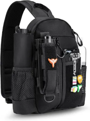 VIPERADE CHS1 Cross Body Bag 1000D Hiking Backpack,Travel Hiking Chest Tactical Fanny Pack Crossbody Sling Bag for Women Men