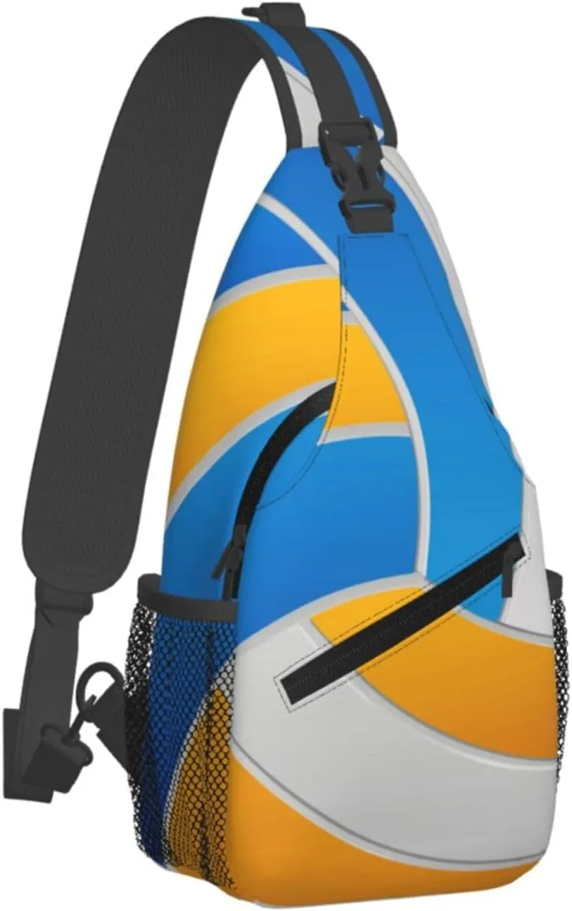 Volleyball Sling Backpack - Crossbody Shoulder Bag for Men & Women