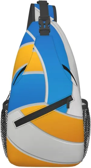 Volleyball Sling Backpack - Crossbody Shoulder Bag for Men & Women