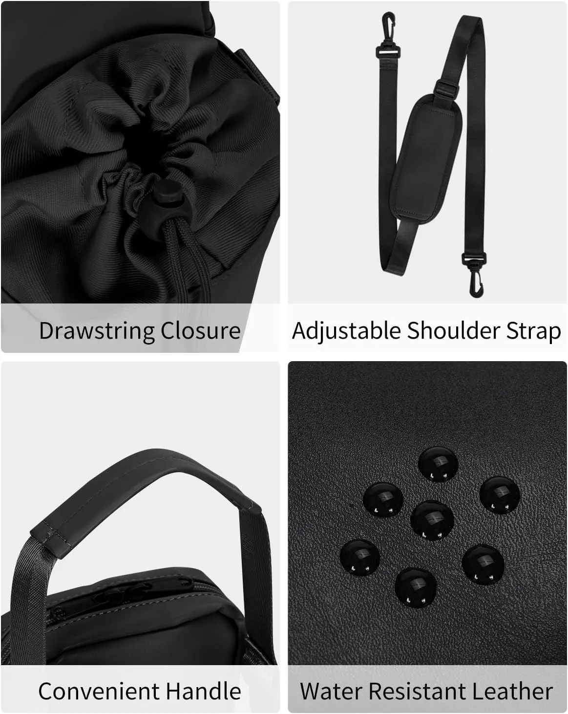Wandering Nature Water Bottle Holder with Strap 32oz Insulated Water Bottle Carrier Sling Bag with Phone Pocket Water Bottle Pouch for Hiking Walking(Patent Pending)…