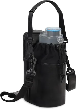 Wandering Nature Water Bottle Holder with Strap 32oz Insulated Water Bottle Carrier Sling Bag with Phone Pocket Water Bottle Pouch for Hiking Walking(Patent Pending)…