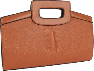 Women Crocodile Embossed Handbag Vintage Flap Tote Purse Evening Clutch Shoulder Bag