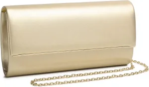 Women's Evening Clutch Bags for Formal Cocktail Prom Wedding Party Patent Leather Dressy Foldover Purse Christmas gift