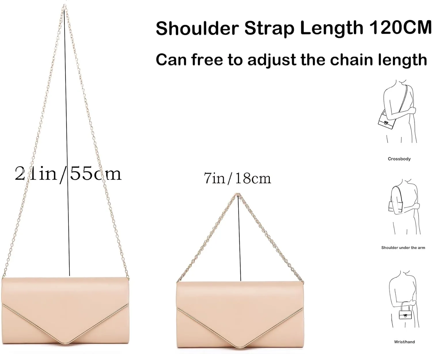 Women's Evening Clutch Bags for Formal Cocktail Prom Wedding Party Patent Leather Dressy Foldover Purse Christmas gift