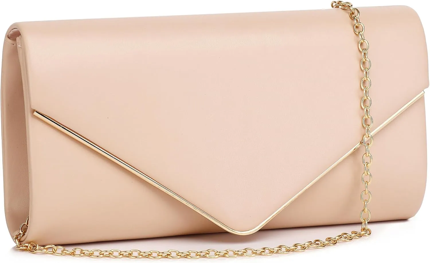 Women's Evening Clutch Bags for Formal Cocktail Prom Wedding Party Patent Leather Dressy Foldover Purse Christmas gift