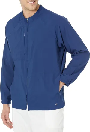 WonderWink Men's Zip-Front Warm-up Jacket