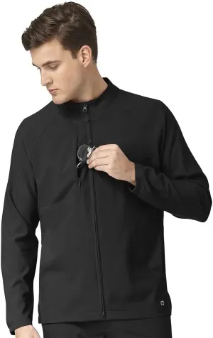 WonderWink Men's Zip-Front Warm-up Jacket