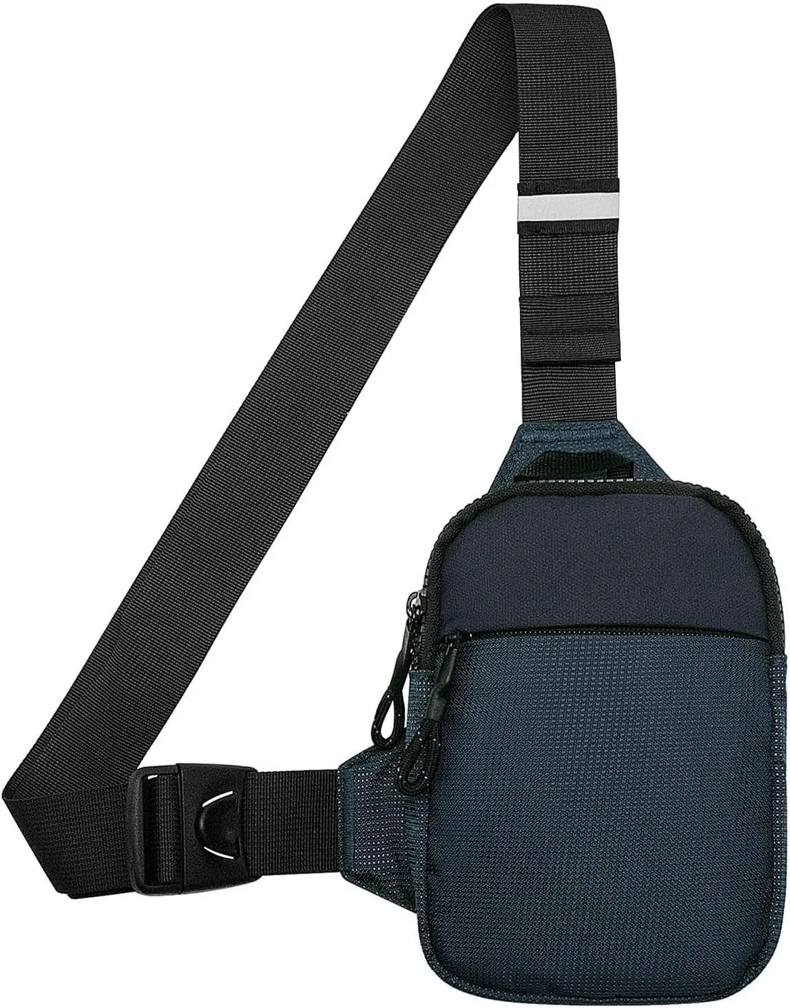 YAMEIZE Mini Crossbody Sling Bag - Trendy Small Chest Bag with Adjustable Strap for Men Women Multipurpose Daypack