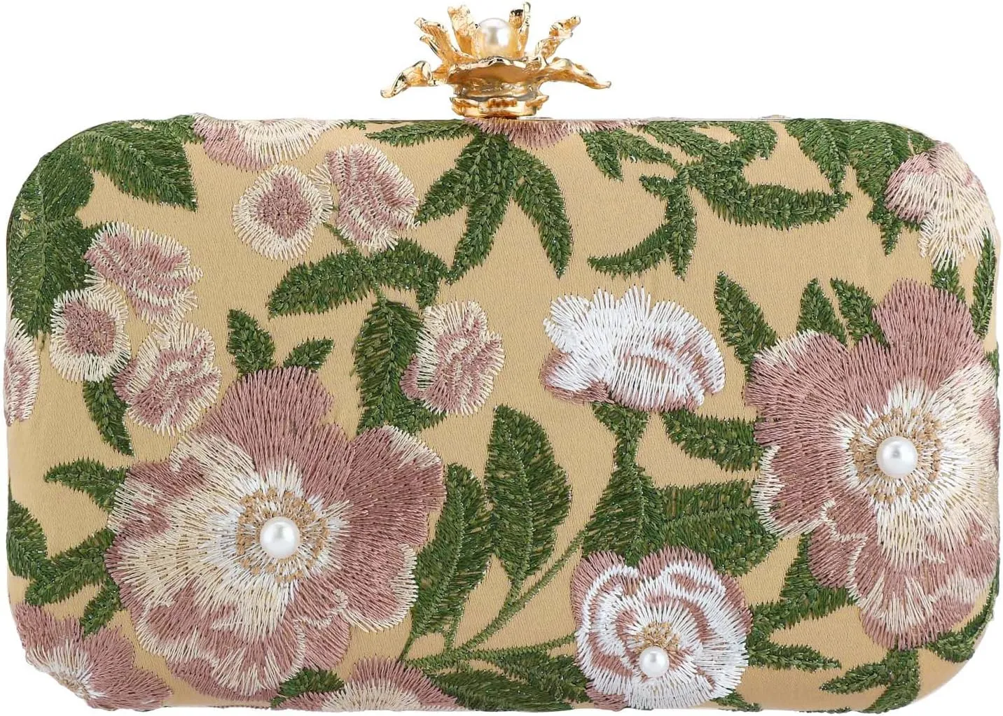 YYW Clutch Purse Women Evening Handbag Top Handle Purse Crossbody Shoulder Bag for Wedding Party Prom